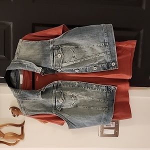 Torrid denim vest